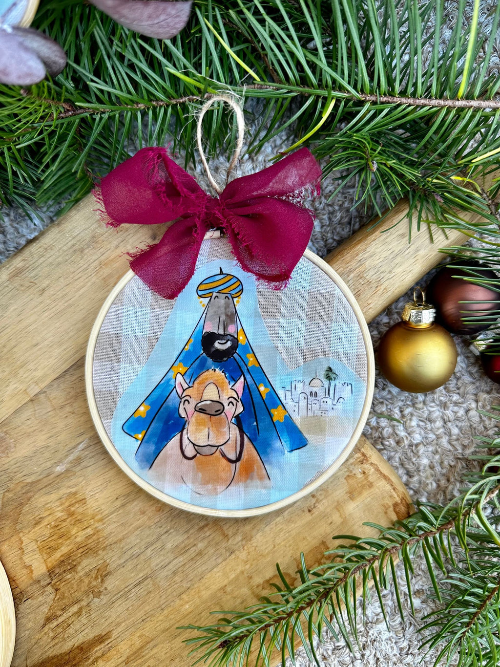 Bolas de Navidad Ilustradas