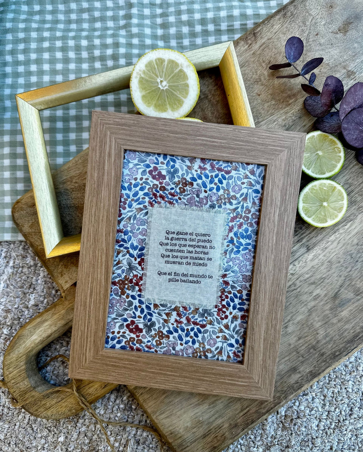 Cuadrito con texto