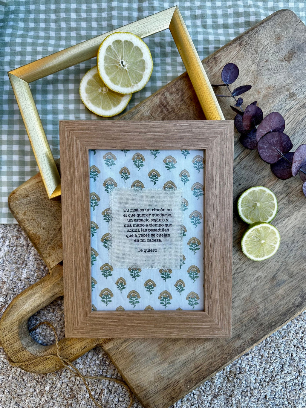 Cuadrito con texto